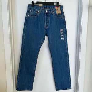 Levi’s 501 Jeans in Medium Stonewash (Blue) Size 30x30 NEW WITH TAGS
